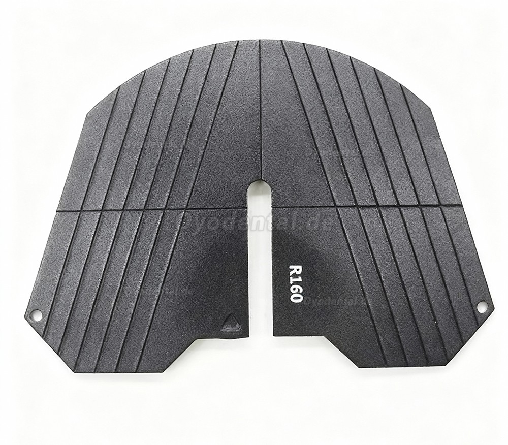 5-teiliges Dental Prothesen Aufstellschablonen Set Zahnersatz Ausrichtung Dentallabor